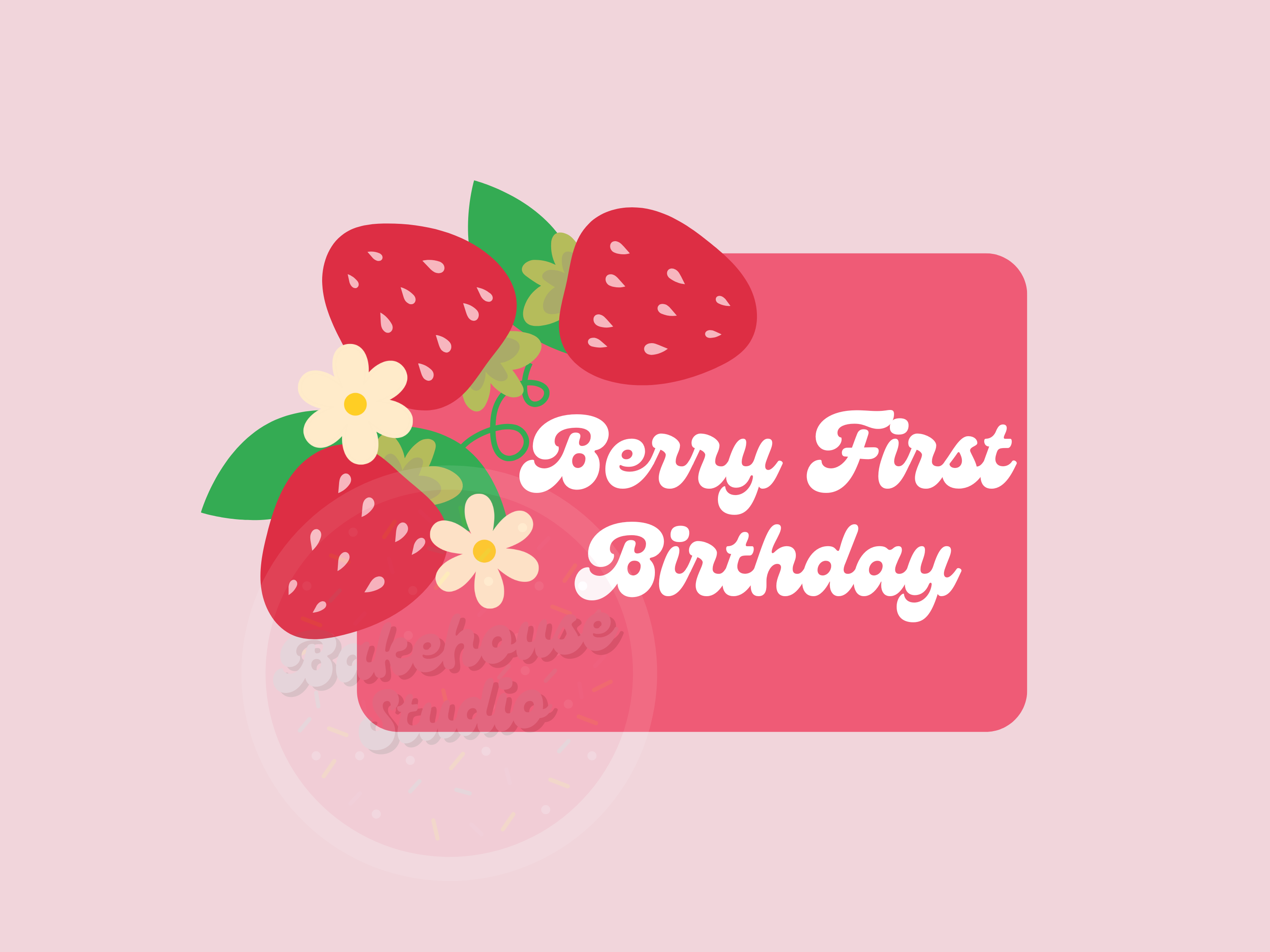 1108 Strawberry Placecard Cookie Cutter