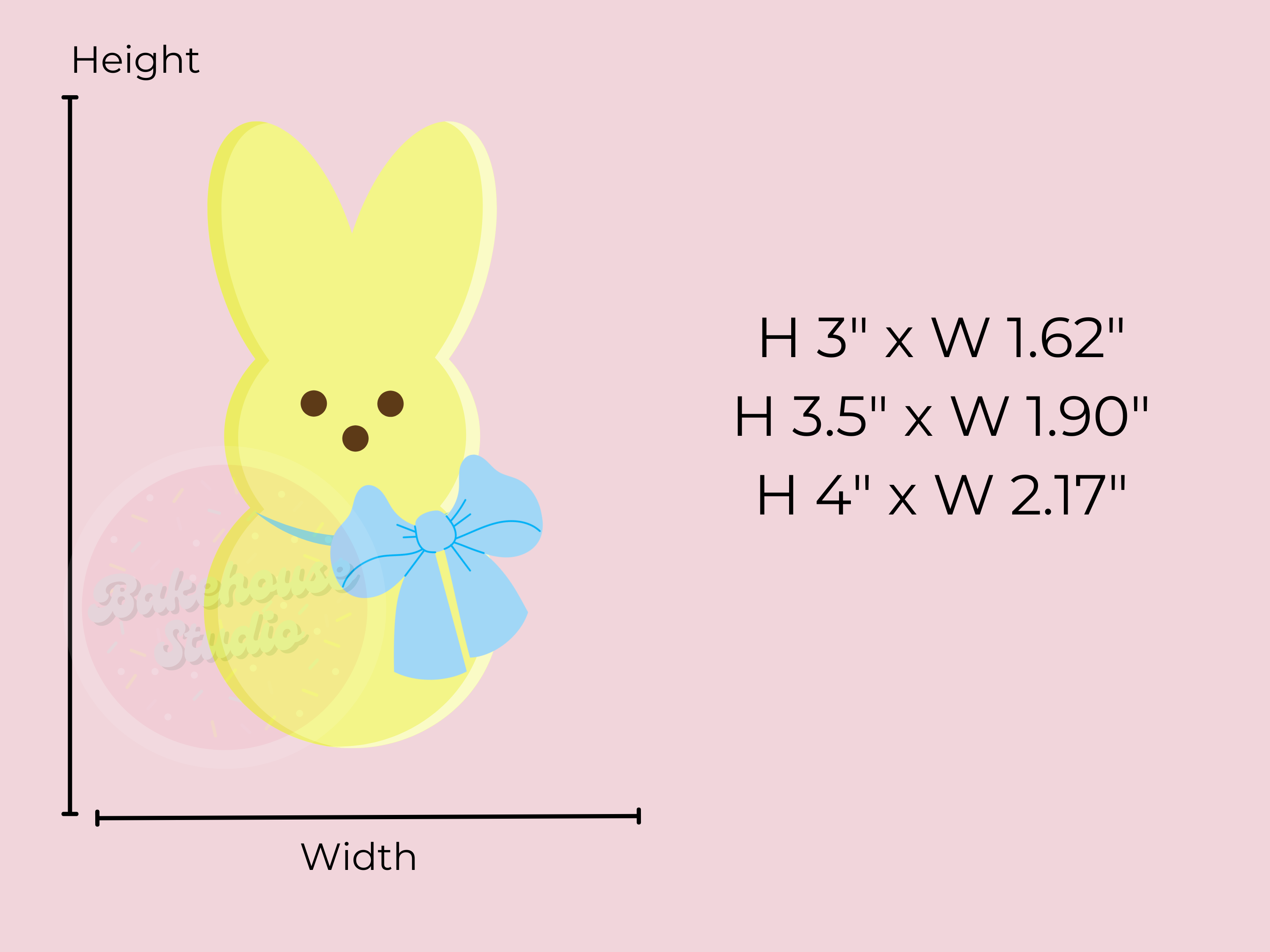 1088 Bunny Marshmallow Bow Cookie Cutter