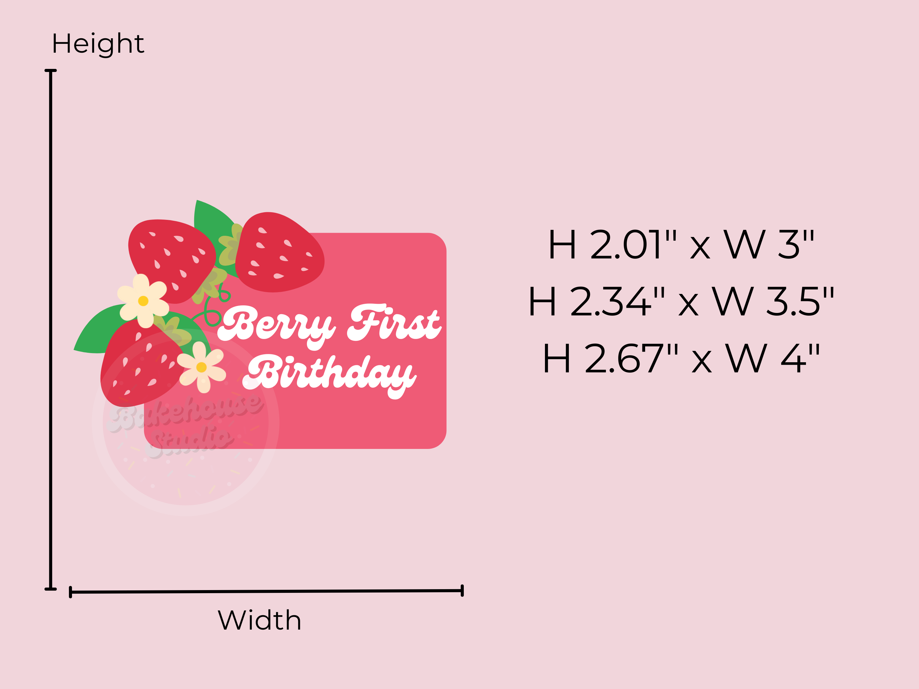 1108 Strawberry Placecard Cookie Cutter