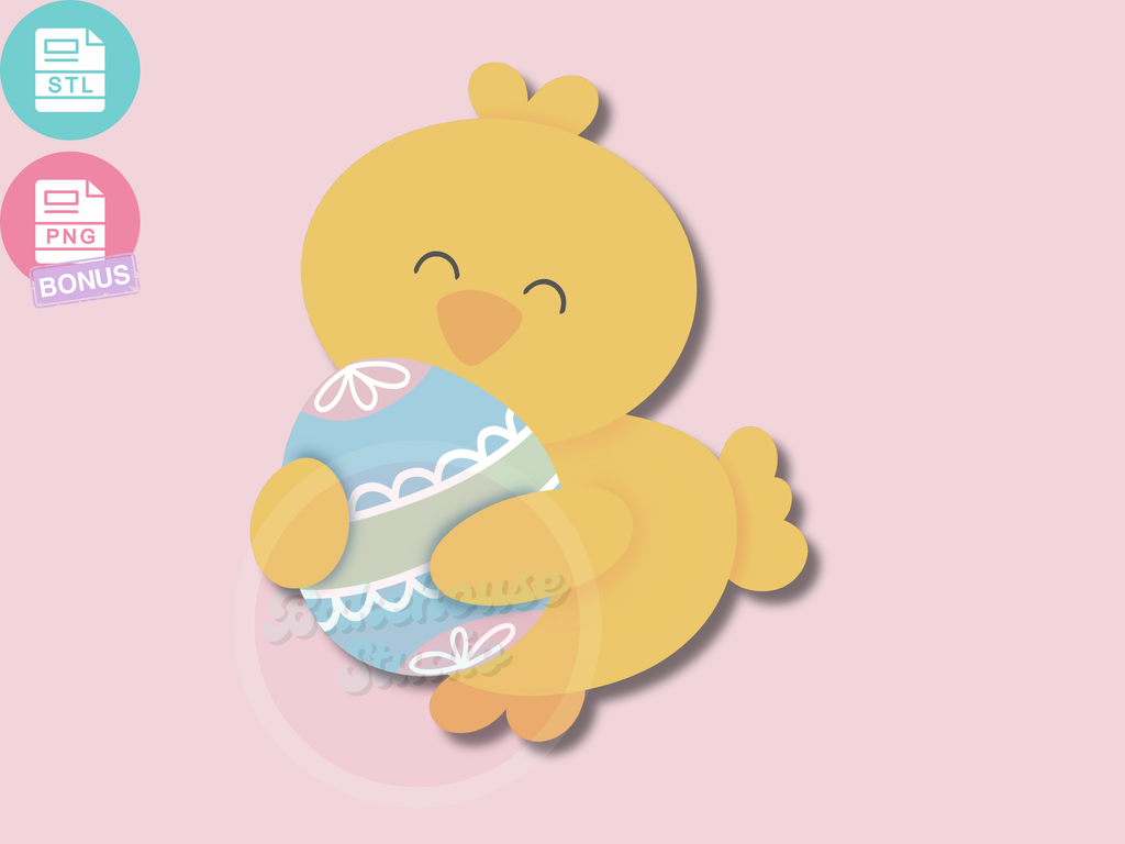 1215 Easter Chubby Chick Egg Cookie Cutter