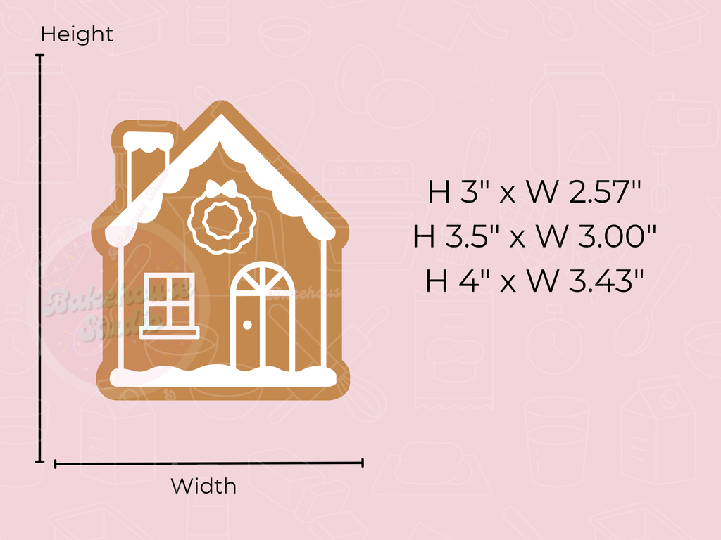 1075-3 Gingerbread Cookie Cutter